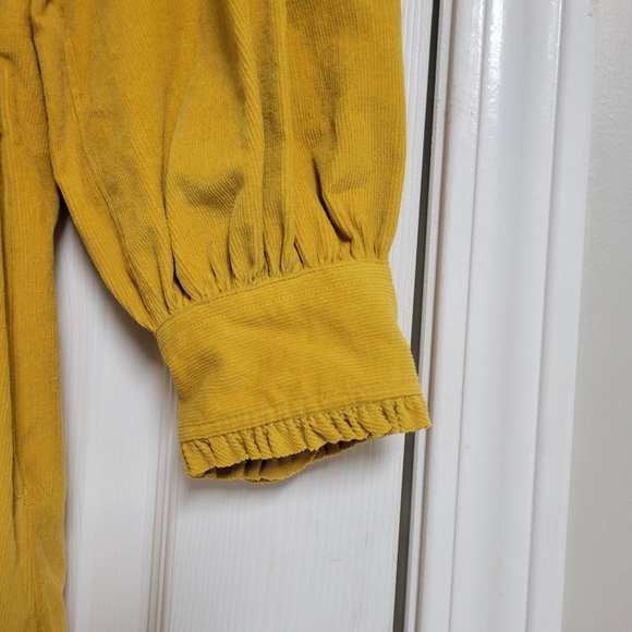 Ann Mashburn Nicky Popover Corduroy Dress. - Picture 4 of 10